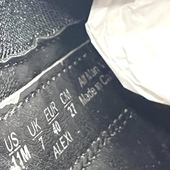 Lifestride Womens Size 11 Alexi Black Faux Vegan Leather Ankle Boots Booties - Picture 13 of 13